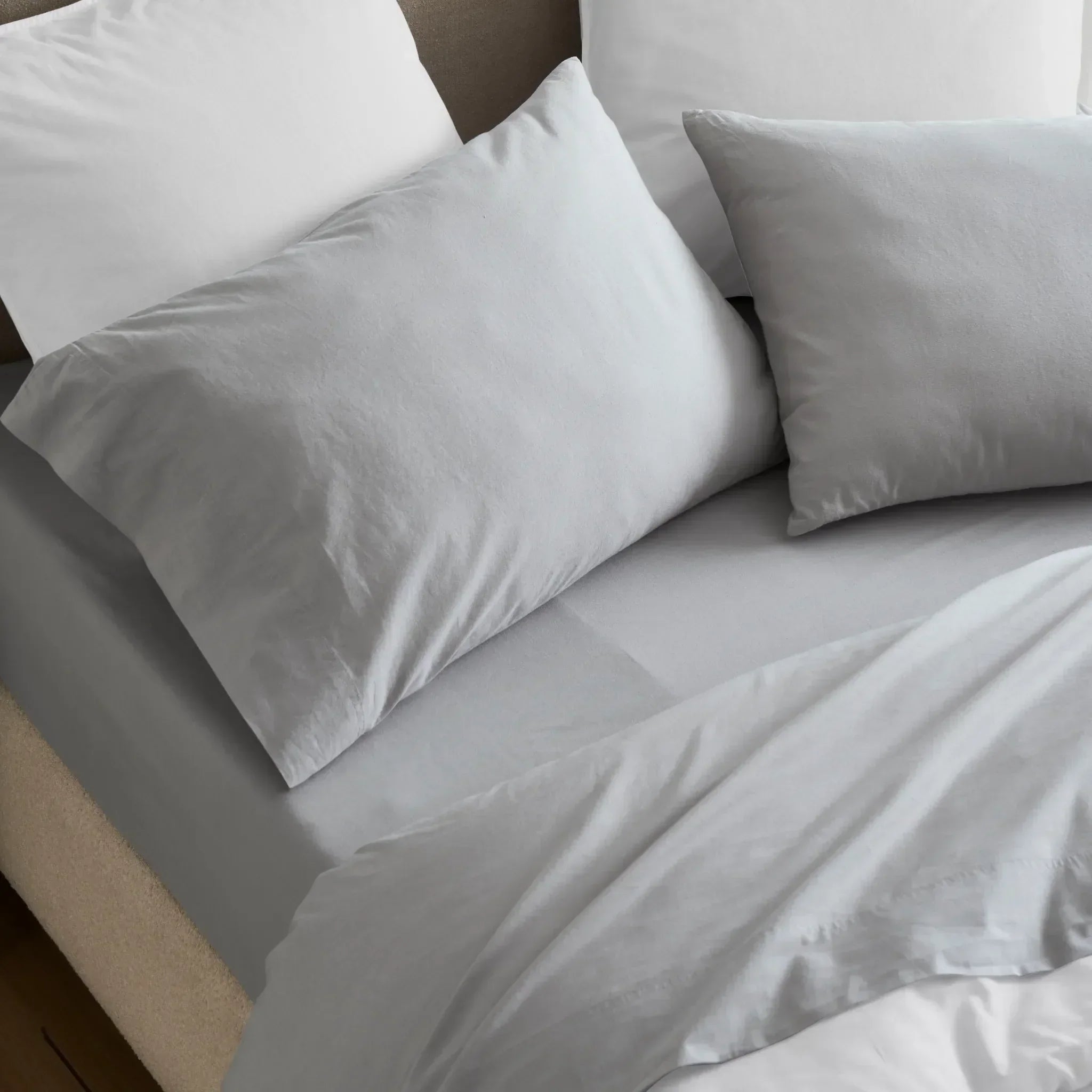 Carmen 100% Cotton Relaxed Wash Pillowcase Set - Sheet Set by Superior Brand