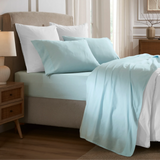 Carmen 100% Cotton Relaxed Wash Deep Pocket Bed Sheet Set - Sheet Set by Superior Brand