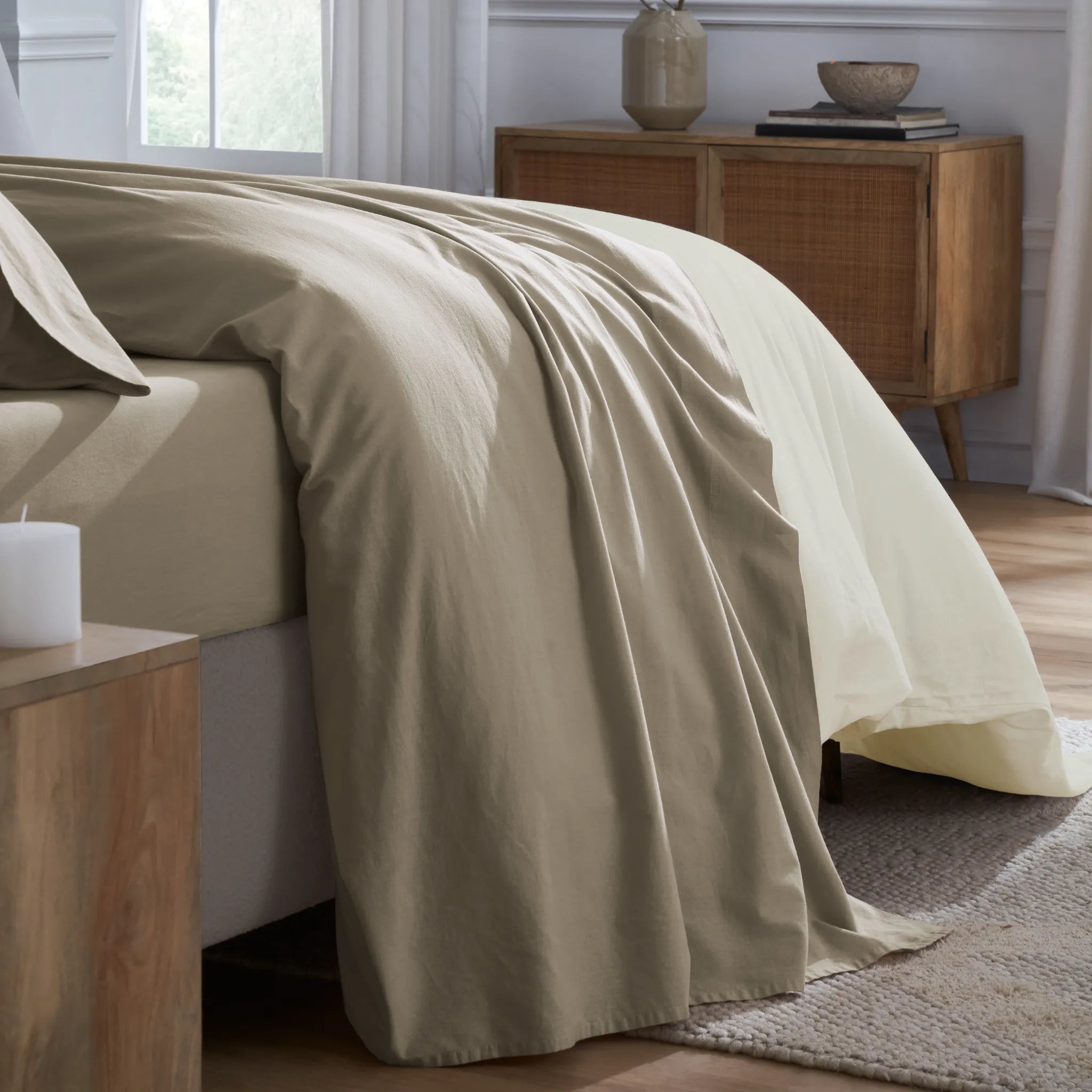 Carmen 100% Cotton Relaxed Wash Deep Pocket Bed Sheet Set - Sheet Set by Superior Brand