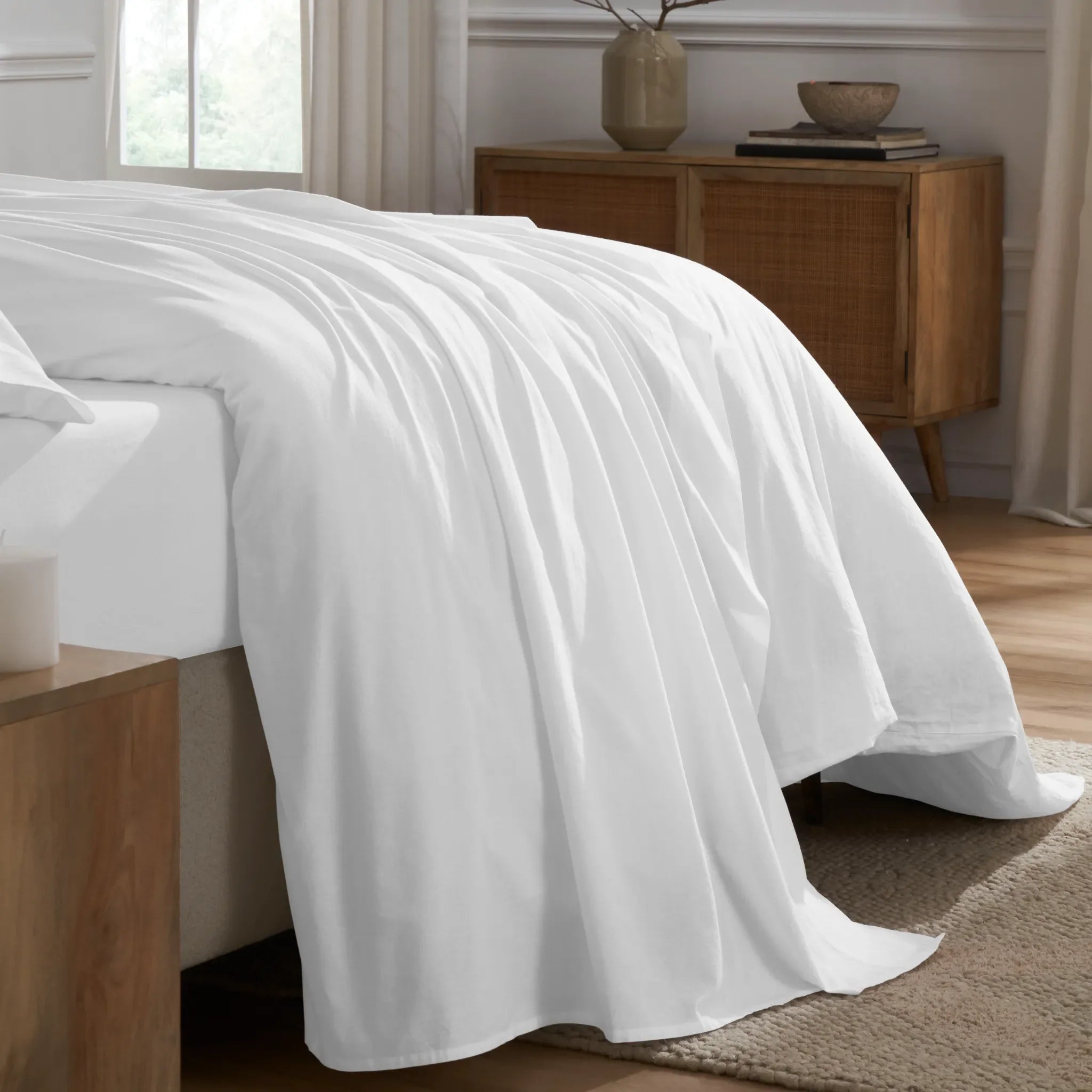 Carmen 100% Cotton Relaxed Wash Deep Pocket Bed Sheet Set - Sheet Set by Superior Brand