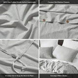 Carmen 100% Cotton Relaxed Wash Duvet Cover Set - Sheet Set by Superior Brand