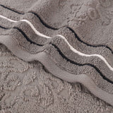 Zero-Twist Cotton Jacquard Towel Set 9 Piece - Sadie - Towel Set by Superior Brand