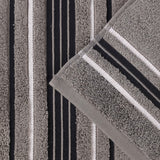 Sadie Zero Twist Cotton Solid and Jacquard Floral 12 Piece Towel Set - Towel Set by Superior Brand