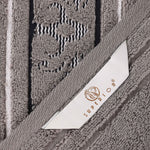 Zero-Twist Cotton Jacquard Towel Set 9 Piece - Sadie - Towel Set by Superior Brand