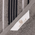 Sadie Zero Twist Cotton Solid and Jacquard Floral 12 Piece Towel Set - Towel Set by Superior Brand