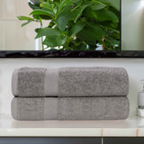 Cotton Eco-Friendly Bathroom Essentials 2 Piece Bath Sheet Set - Bath Sheets by Superior Brand
