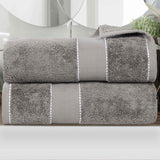 Niles Egyptian Giza Cotton Plush Thick Absorbent Bath Sheet Set of 2 - Bath Sheet by Superior Brand