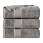 Giza Cotton Plush Absorbent Bath Towel Set of 3 - Egyptian Cotton Bath Towel by Superior Brand