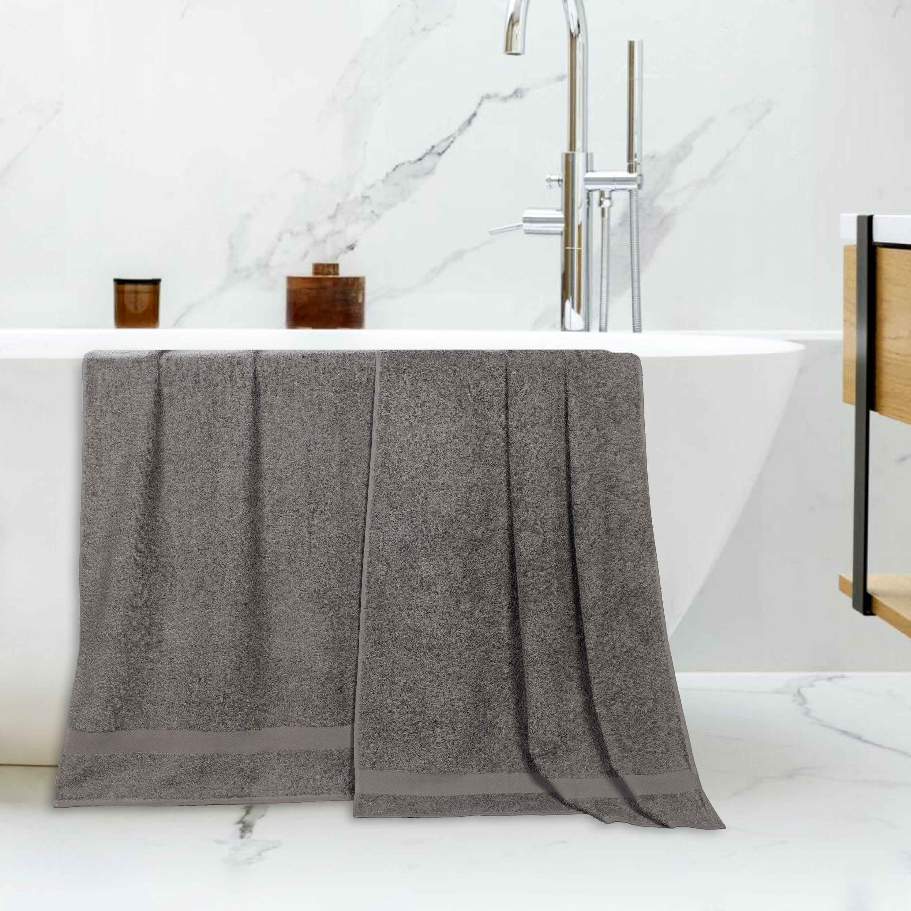 Cotton Eco-Friendly Bathroom Essentials 2 Piece Bath Sheet Set - Bath Sheets by Superior Brand