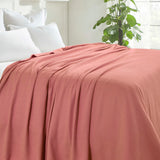 Lightweight Cotton Blanket – Metro Chevron, All-Season Bedding - Blanket by Superior Brand