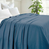 Lightweight Cotton Blanket – Metro Chevron, All-Season Bedding - Blanket by Superior Brand