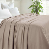 Lightweight Cotton Blanket – Metro Chevron, All-Season Bedding - Blanket by Superior Brand
