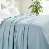 Lightweight Cotton Blanket – Metro Chevron, All-Season Bedding - Blanket by Superior Brand