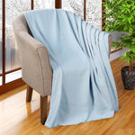 Lightweight Cotton Blanket – Metro Chevron, All-Season Bedding - Blanket by Superior Brand
