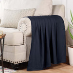 Lightweight Cotton Blanket – Metro Chevron, All-Season Bedding - Blanket by Superior Brand