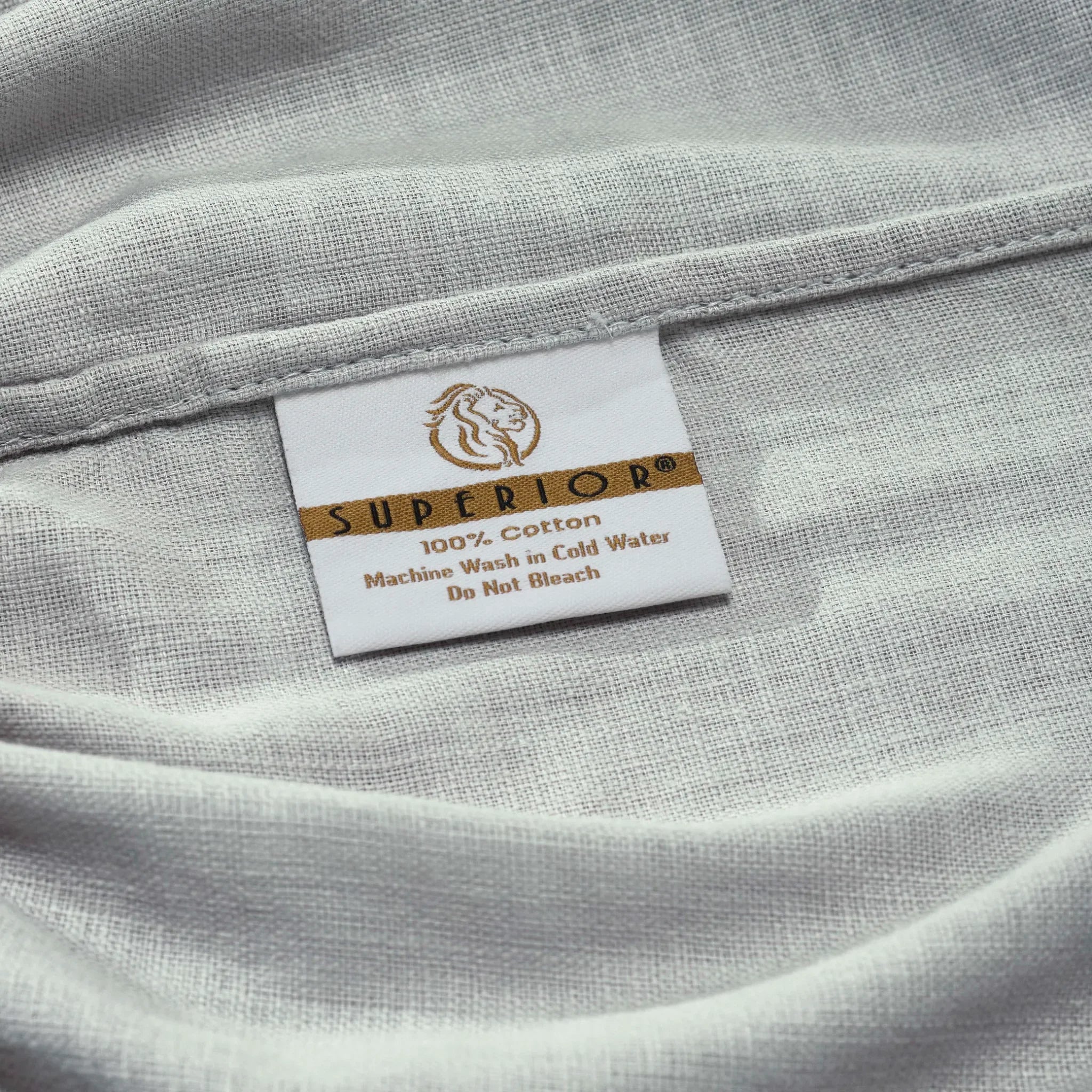 Chloe 100% Cotton Linen Texture Vintage Wash Deep Pocket Bed Sheet Set - Sheet Set by Superior Brand