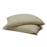 Chloe 100% Cotton Linen Texture Vintage Wash Deep Pocket Bed Pillowcase Set - Pillowcases by Superior Brand