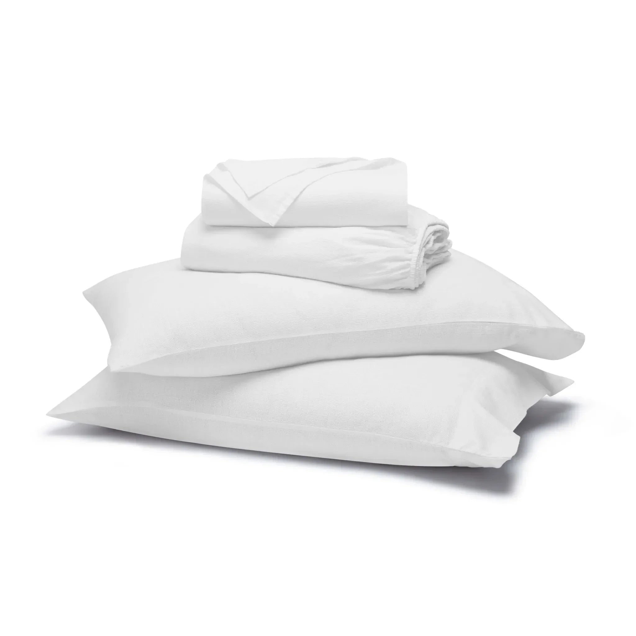 Chloe 100% Cotton Linen Texture Vintage Wash Deep Pocket Bed Sheet Set - Sheet Set by Superior Brand