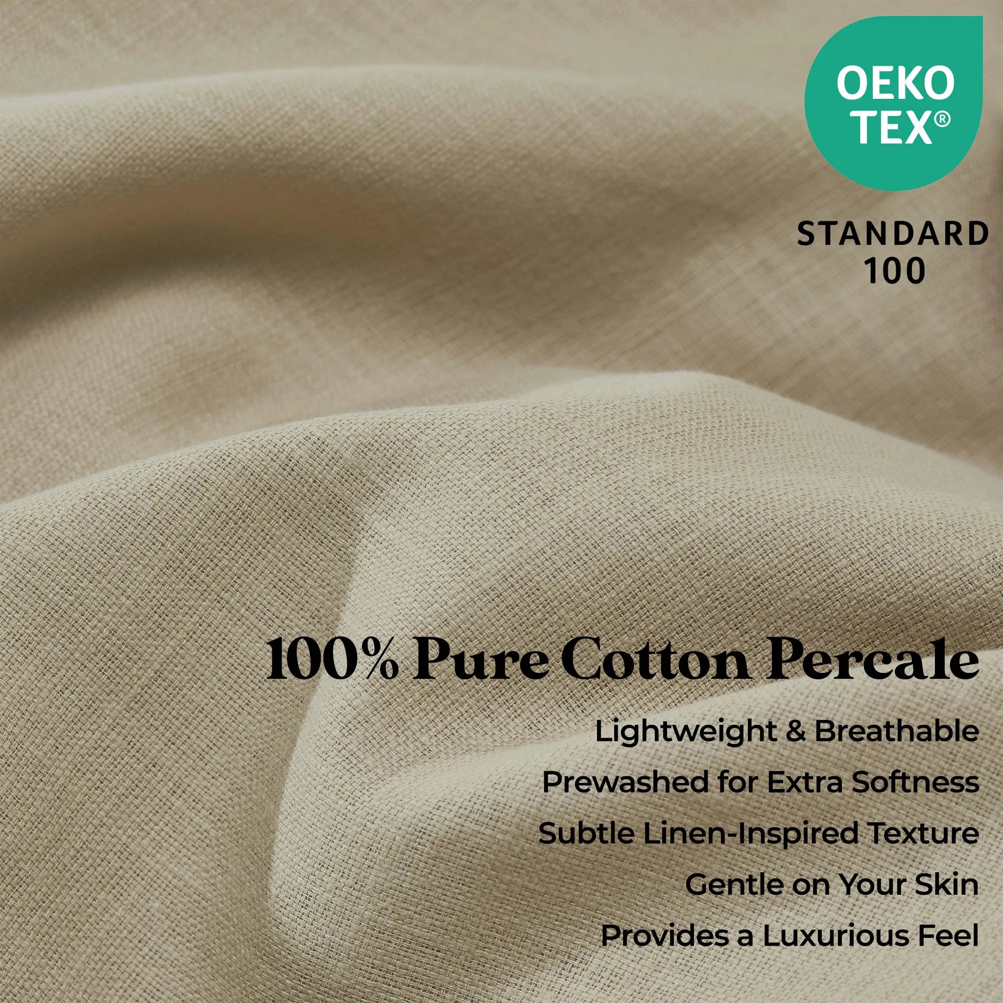 Chloe 100% Cotton Linen Texture Vintage Wash Deep Pocket Bed Pillowcase Set - Pillowcases by Superior Brand
