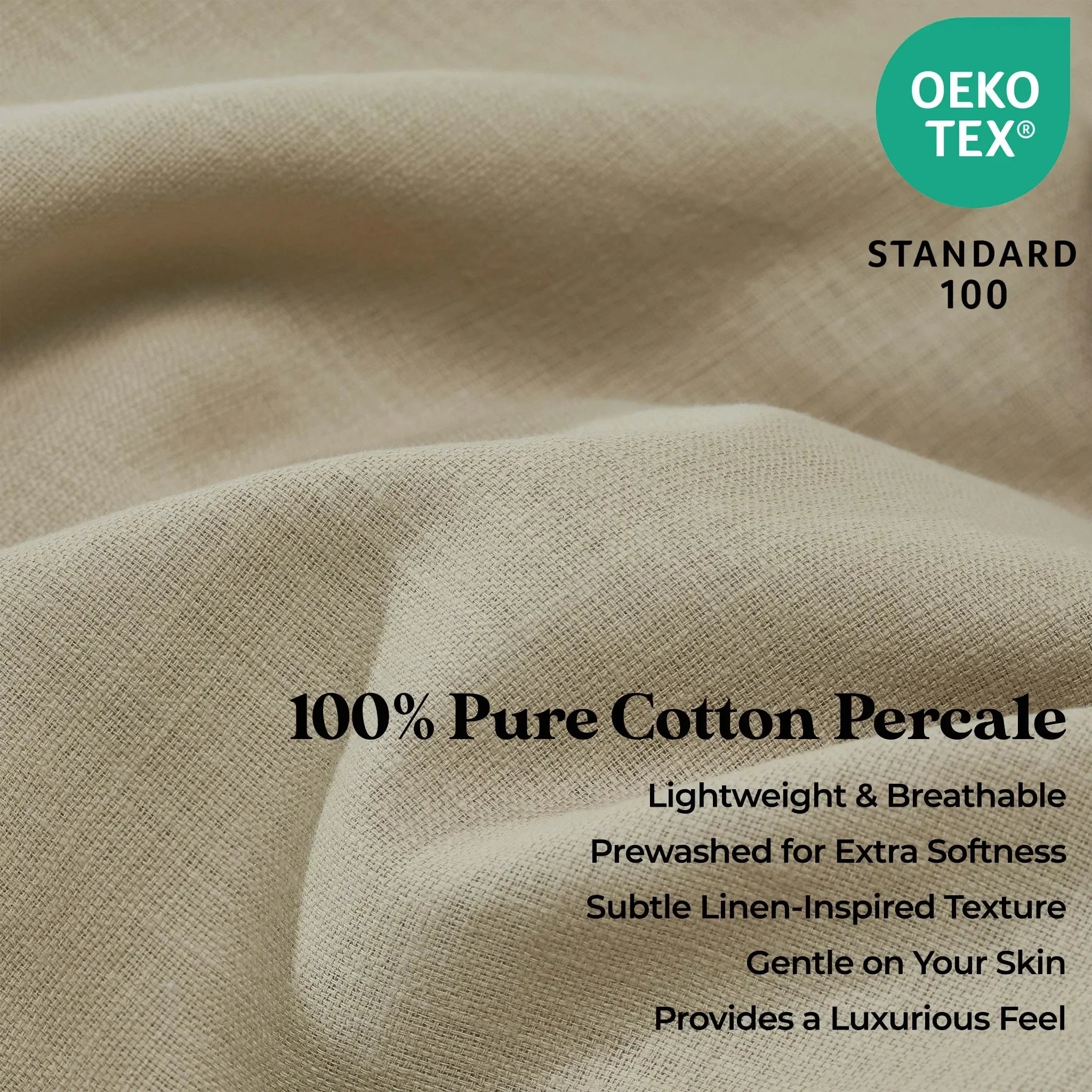 Chloe 100% Cotton Linen Texture Vintage Wash Deep Pocket Bed Pillowcase Set - Pillowcases by Superior Brand