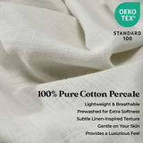 Chloe 100% Cotton Linen Texture Vintage Wash Deep Pocket Bed Pillowcase Set - Pillowcases by Superior Brand