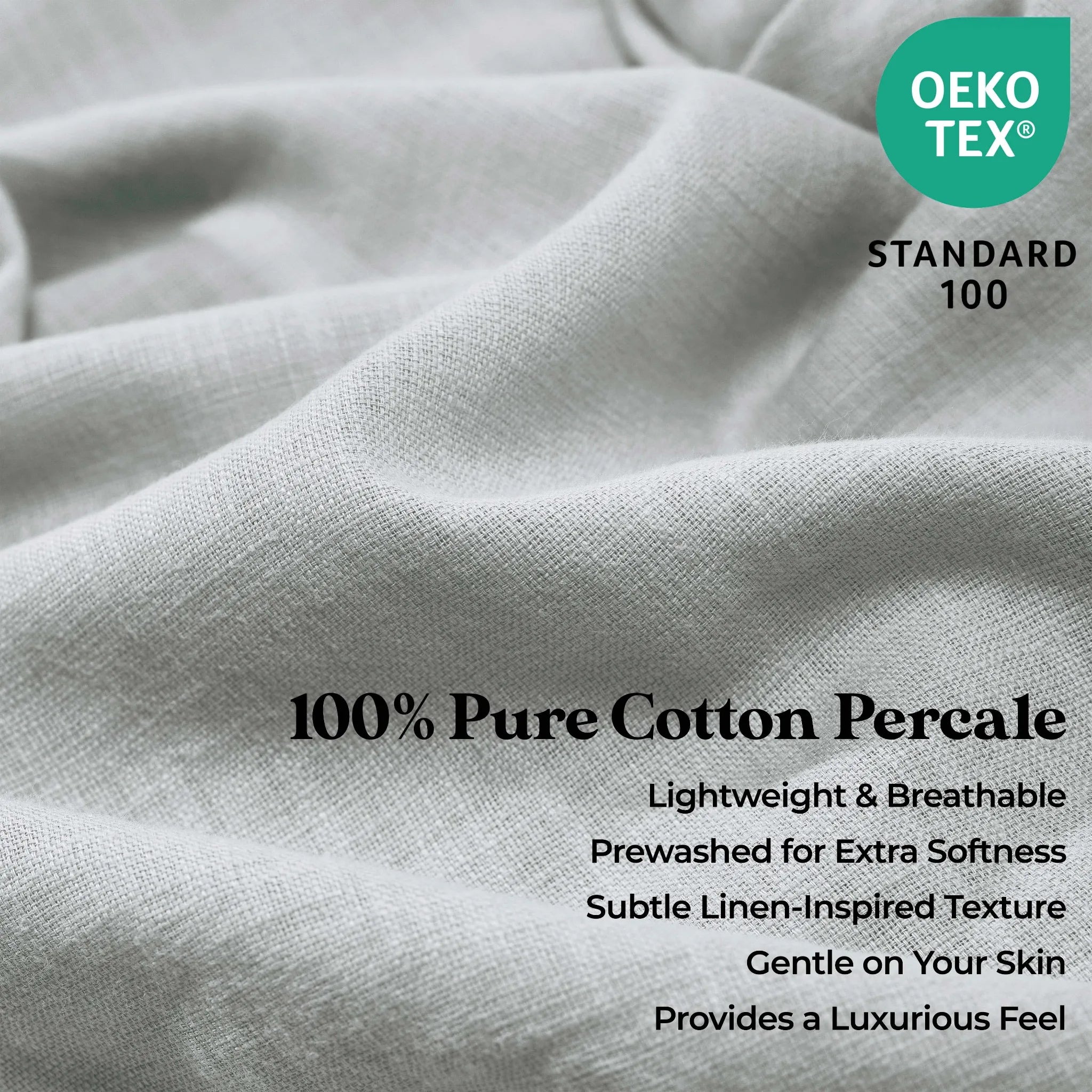 Chloe 100% Cotton Linen Texture Vintage Wash Deep Pocket Bed Pillowcase Set - Pillowcases by Superior Brand