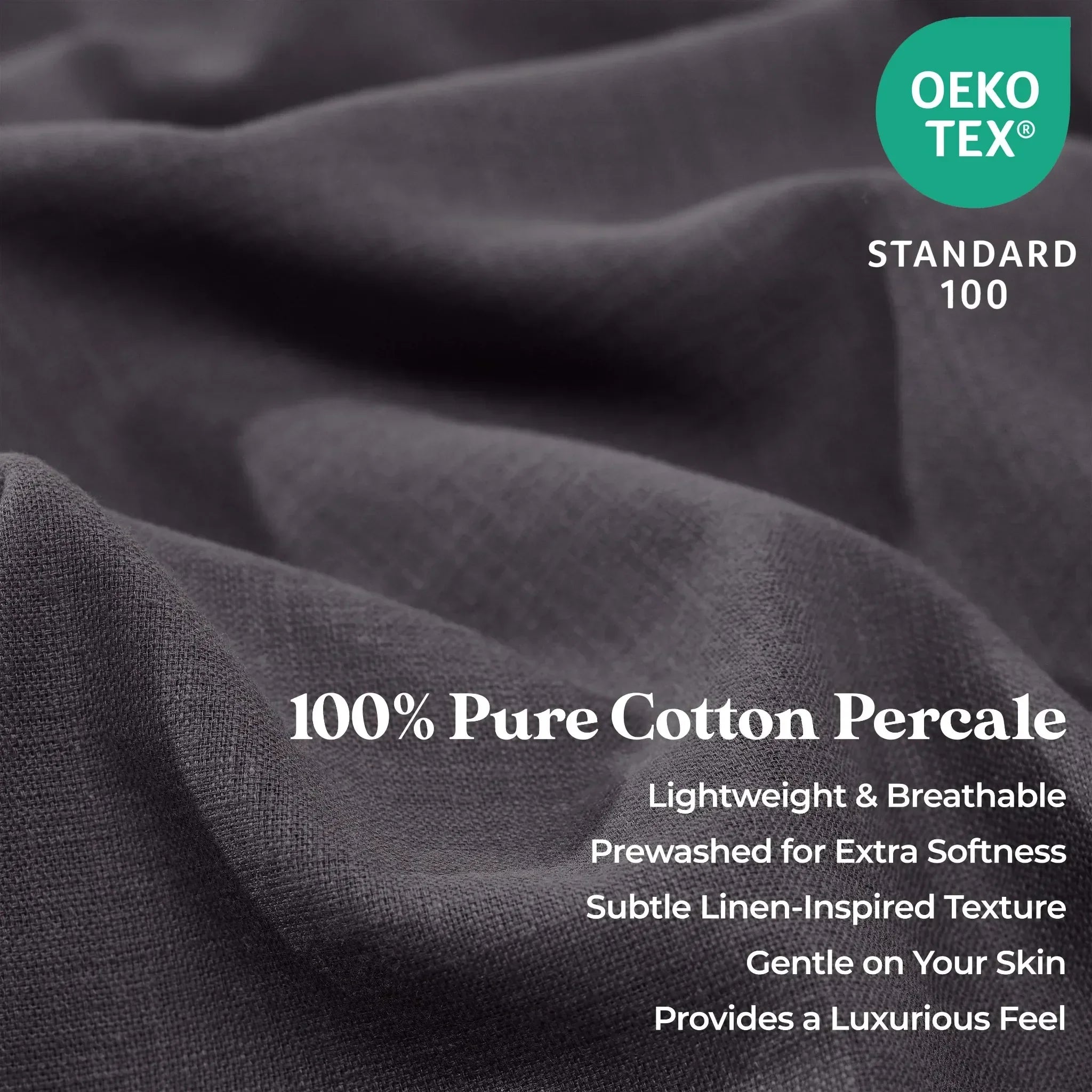 Chloe 100% Cotton Linen Texture Vintage Wash Deep Pocket Bed Pillowcase Set - Pillowcases by Superior Brand