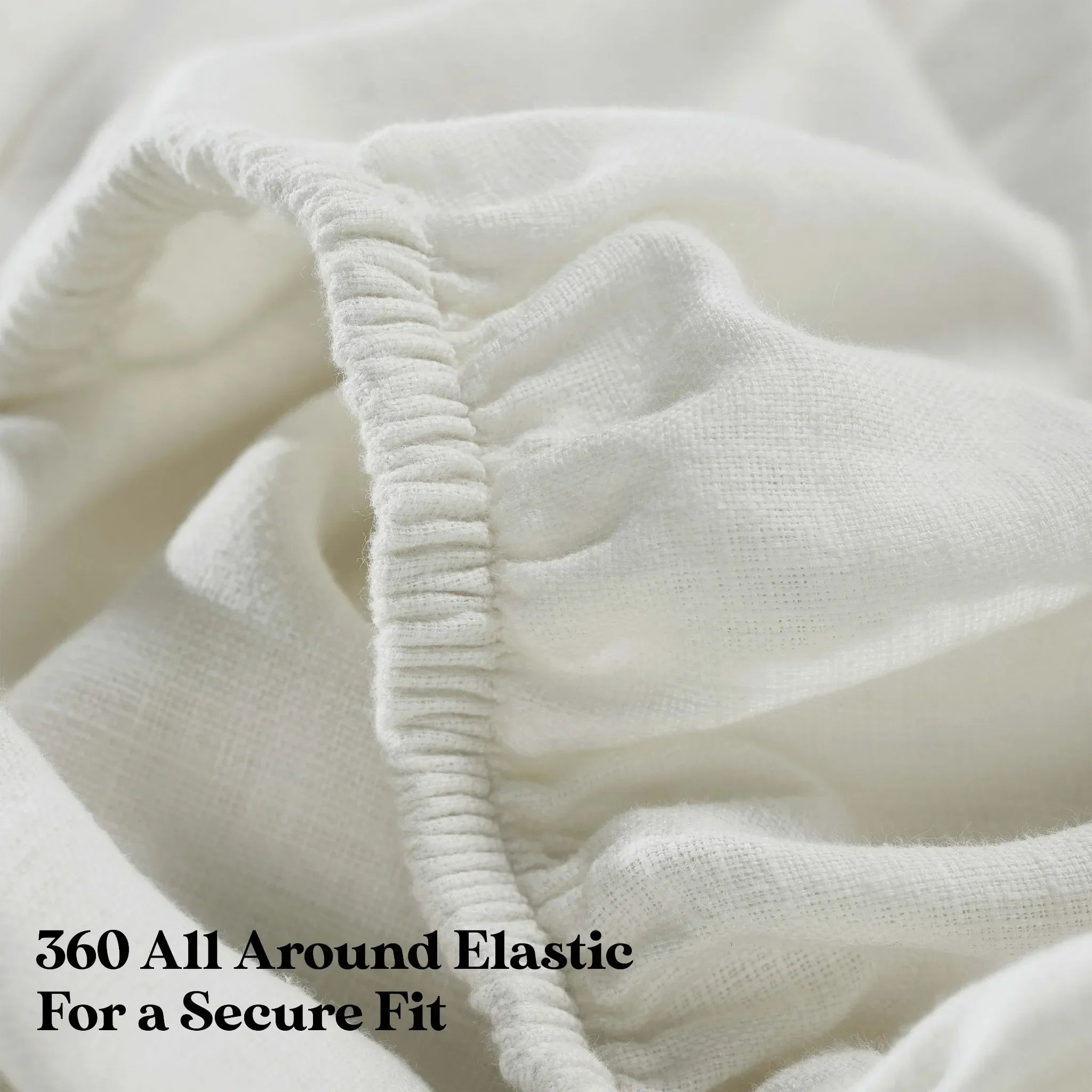 Chloe 100% Cotton Linen Texture Vintage Wash Deep Pocket Bed Sheet Set - Sheet Set by Superior Brand