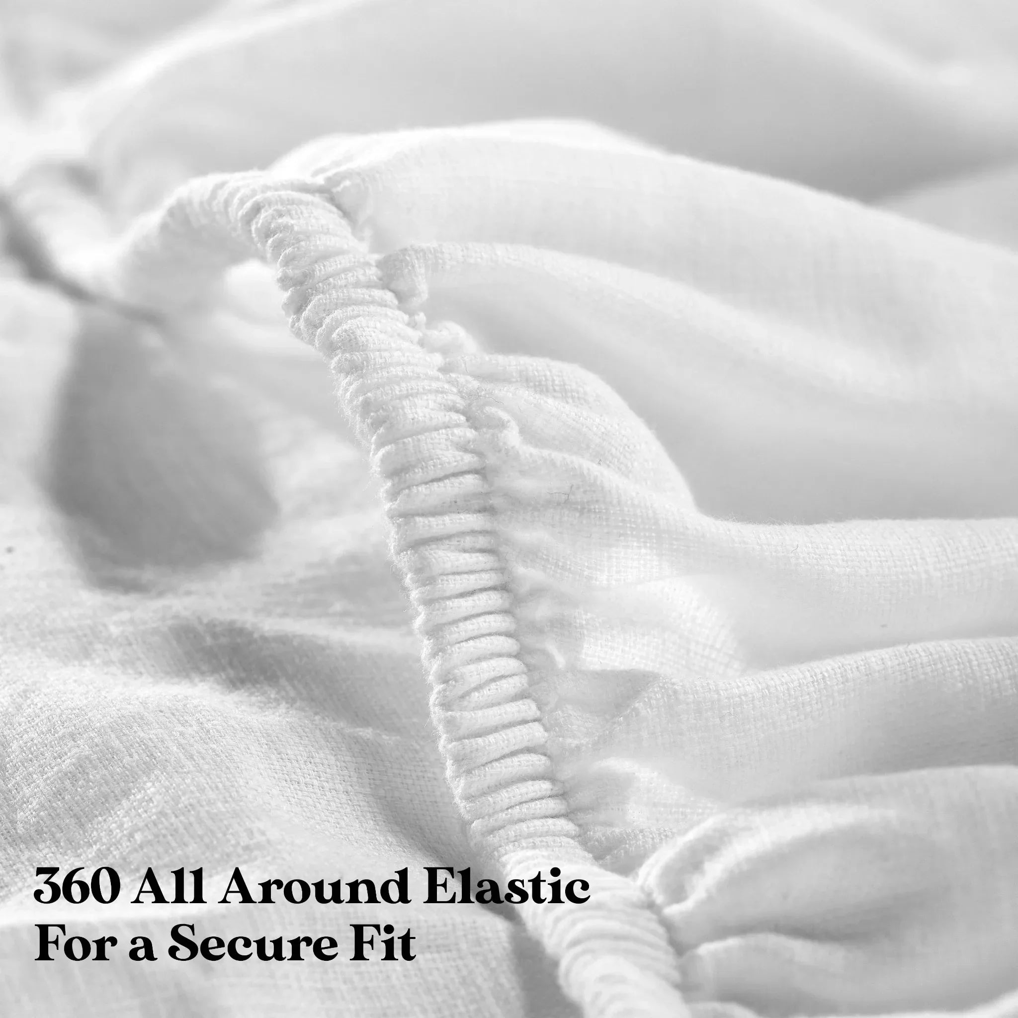 Chloe 100% Cotton Linen Texture Vintage Wash Deep Pocket Bed Sheet Set - Sheet Set by Superior Brand