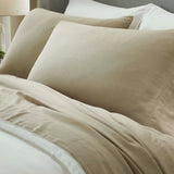 Chloe 100% Cotton Linen Texture Vintage Wash Deep Pocket Bed Pillowcase Set - Pillowcases by Superior Brand