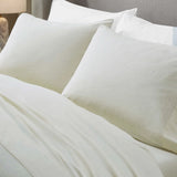 Chloe 100% Cotton Linen Texture Vintage Wash Deep Pocket Bed Pillowcase Set - Pillowcases by Superior Brand