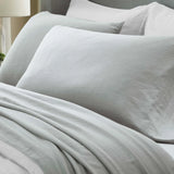 Chloe 100% Cotton Linen Texture Vintage Wash Deep Pocket Bed Pillowcase Set - Pillowcases by Superior Brand