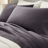 Chloe 100% Cotton Linen Texture Vintage Wash Deep Pocket Bed Pillowcase Set - Pillowcases by Superior Brand