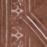 Sadie Zero Twist Cotton Solid and Jacquard Floral 12 Piece Towel Set - Towel Set by Superior Brand