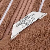 Sadie Zero Twist Cotton Solid and Jacquard Floral 12 Piece Towel Set - Towel Set by Superior Brand