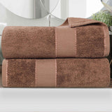 Niles Egyptian Giza Cotton Plush Thick Absorbent Bath Sheet Set of 2 - Bath Sheet by Superior Brand