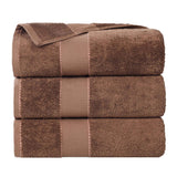 Giza Cotton Plush Absorbent Bath Towel Set of 3 - Egyptian Cotton Bath Towel by Superior Brand