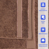 Niles Egyptian Giza Cotton Plush Thick Absorbent Bath Sheet Set of 2 - Bath Sheet by Superior Brand