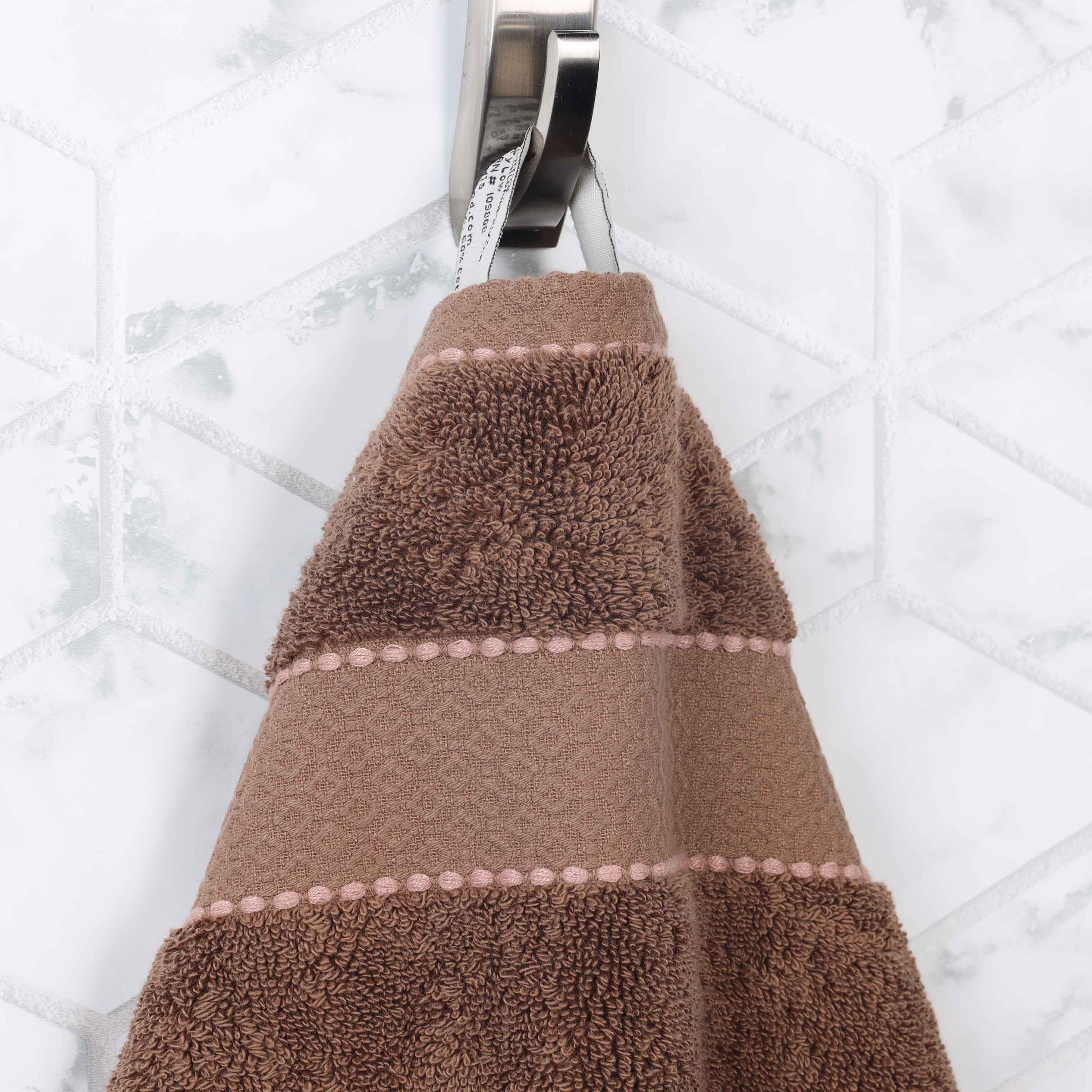 Egyptian Giza Cotton Plush Soft Towel Set 8 Piece - Egyptian Cotton Towel Set by Superior Brand