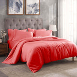 300 Thread Count Egyptian Cotton Solid Duvet Cover - Egyptian Cotton Duvet Cover Set by Superior Brand