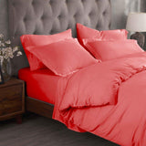 300 Thread Count Egyptian Cotton Solid Duvet Cover - Egyptian Cotton Duvet Cover Set by Superior Brand