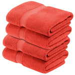 Egyptian Cotton Bath Towel Set 4-Piece - Madison - Egyptian Cotton Bath Towel by Superior Brand