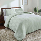 Manali Cotton All Season Bedding Diamond Lattice Woven Comforter Set - Comforter Set by Superior Brand