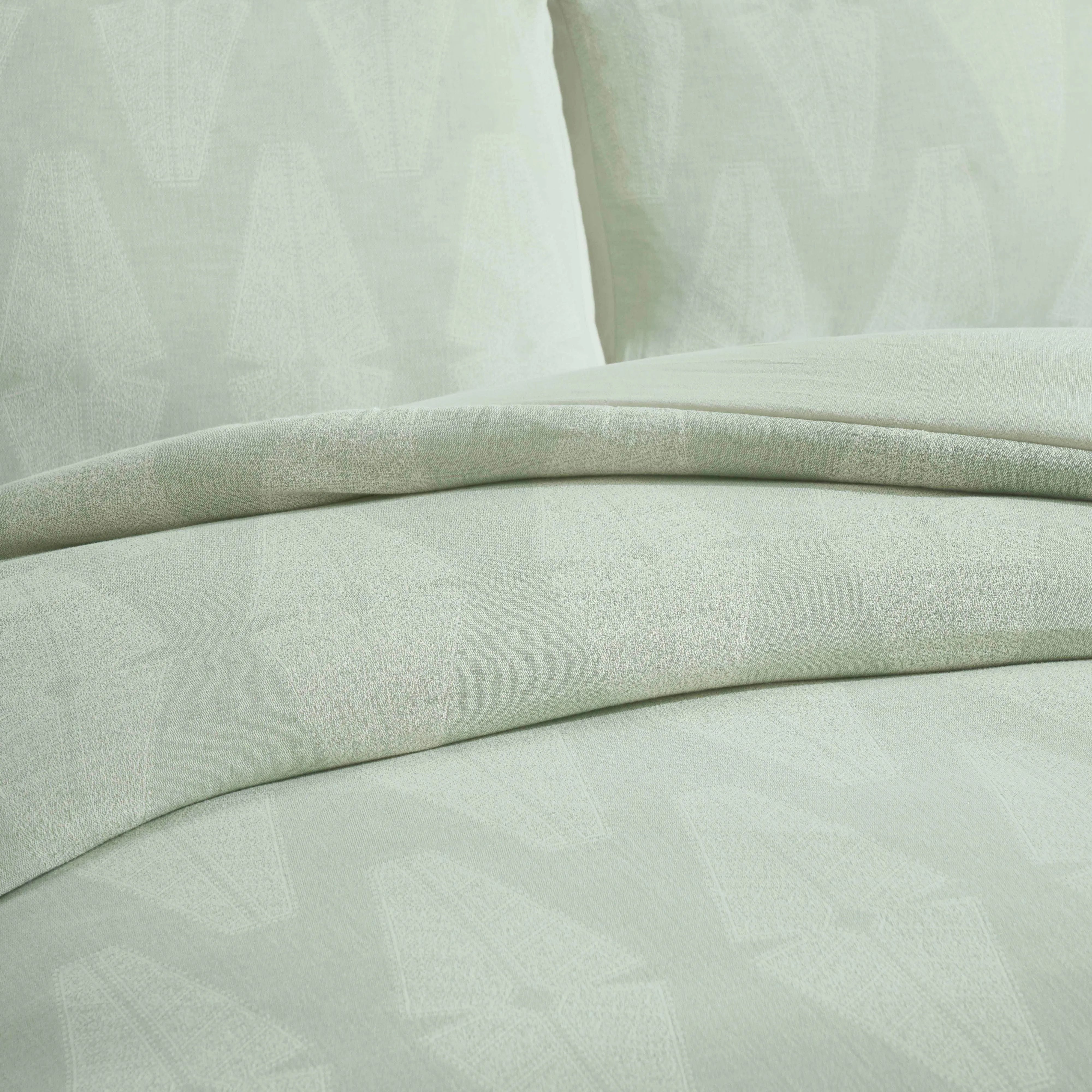 Manali Cotton All Season Bedding Diamond Lattice Woven Comforter Set - Comforter Set by Superior Brand