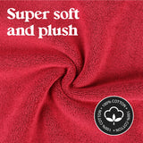 Leo Cotton Solid Modern Absorbent Heavy Washable Bath Mat Set of 2 - Bath Mats by Superior Brand