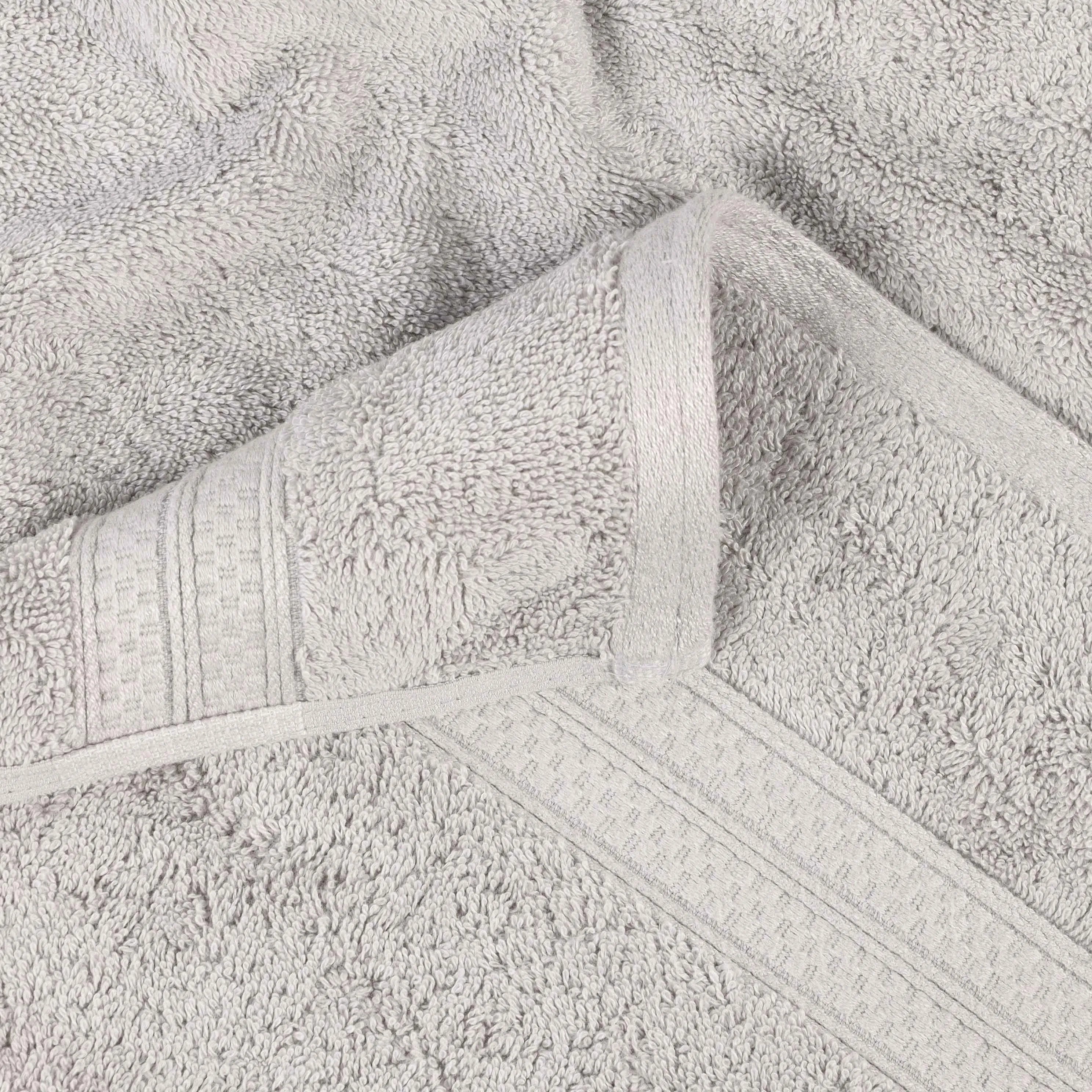Ultra-Soft Rayon from Bamboo Cotton Blend 8 Piece Towel Set - Towel Set by Superior Brand