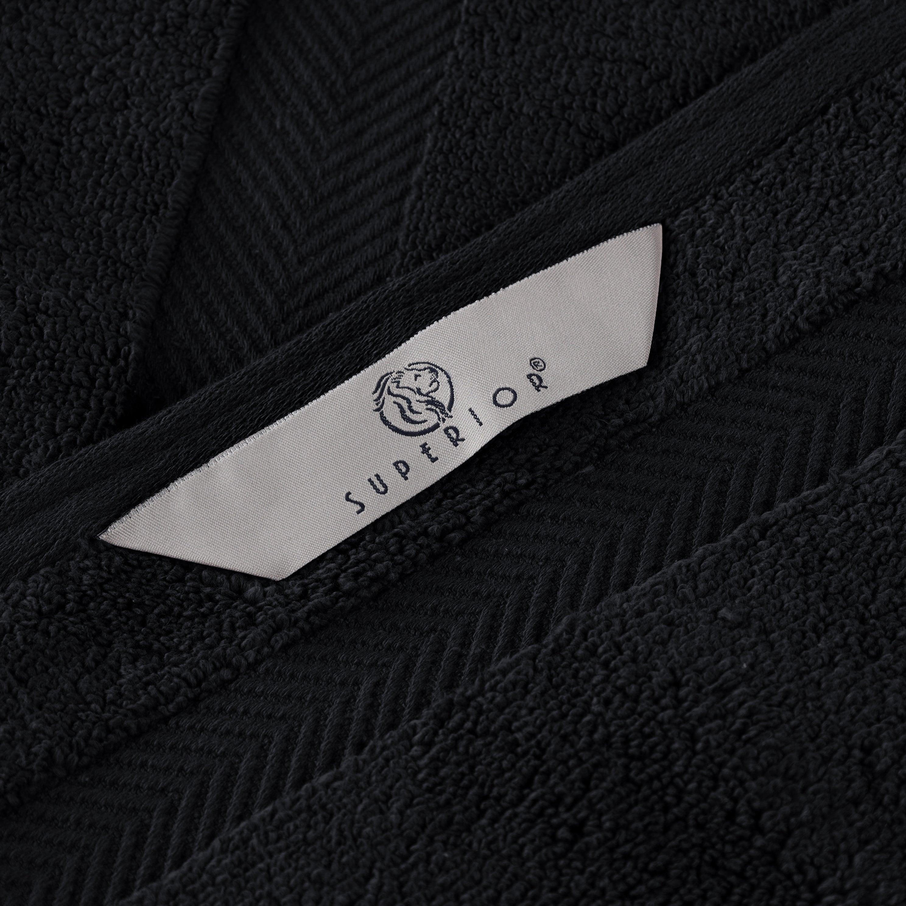 Zero Twist Cotton Solid Ultra-Soft Absorbent Hand Towel Set of 6 - Hand Towel by Superior Brand