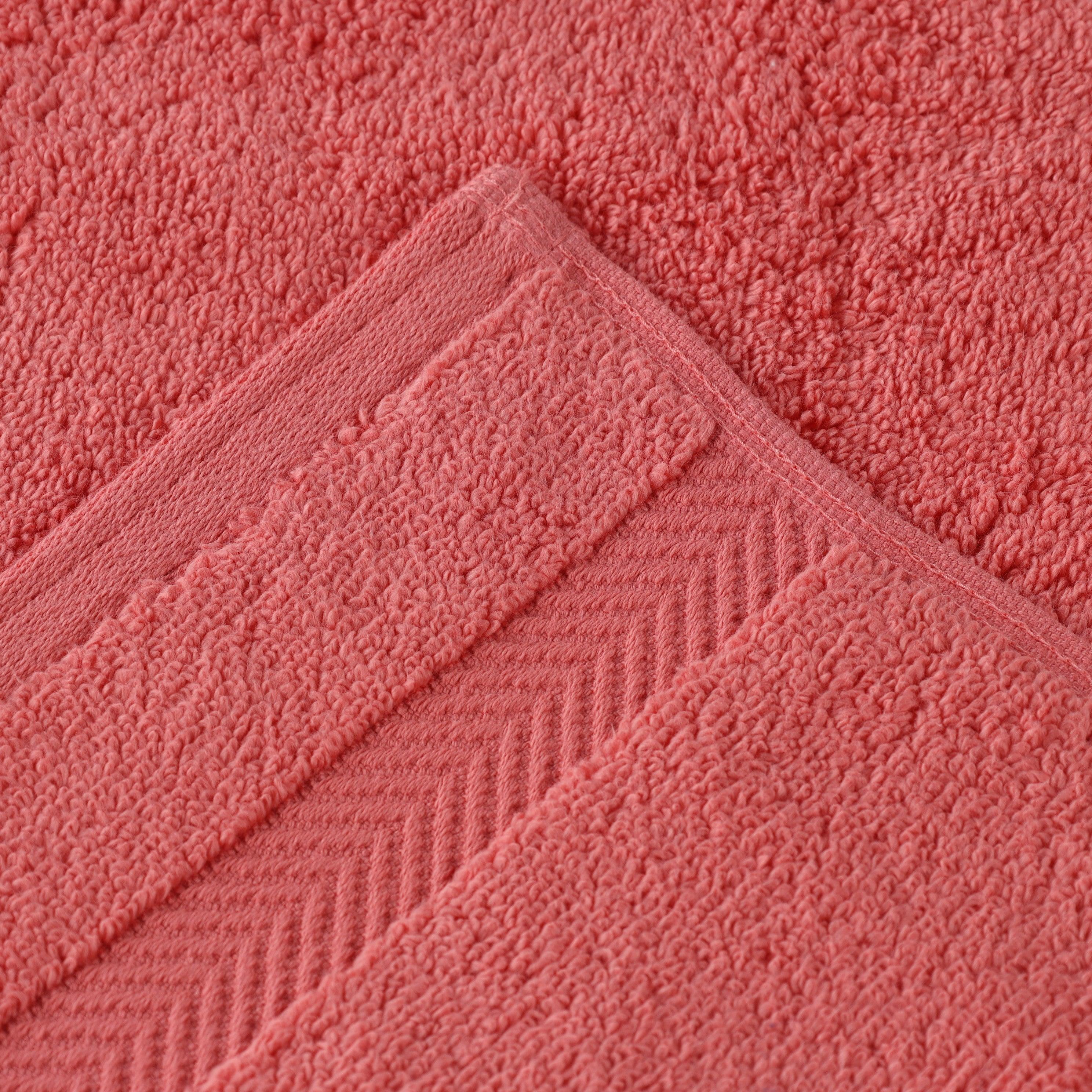 Zero Twist Cotton Ultra-Soft Absorbent Face Towel Washcloth Set of 12 - Face Towel by Superior Brand