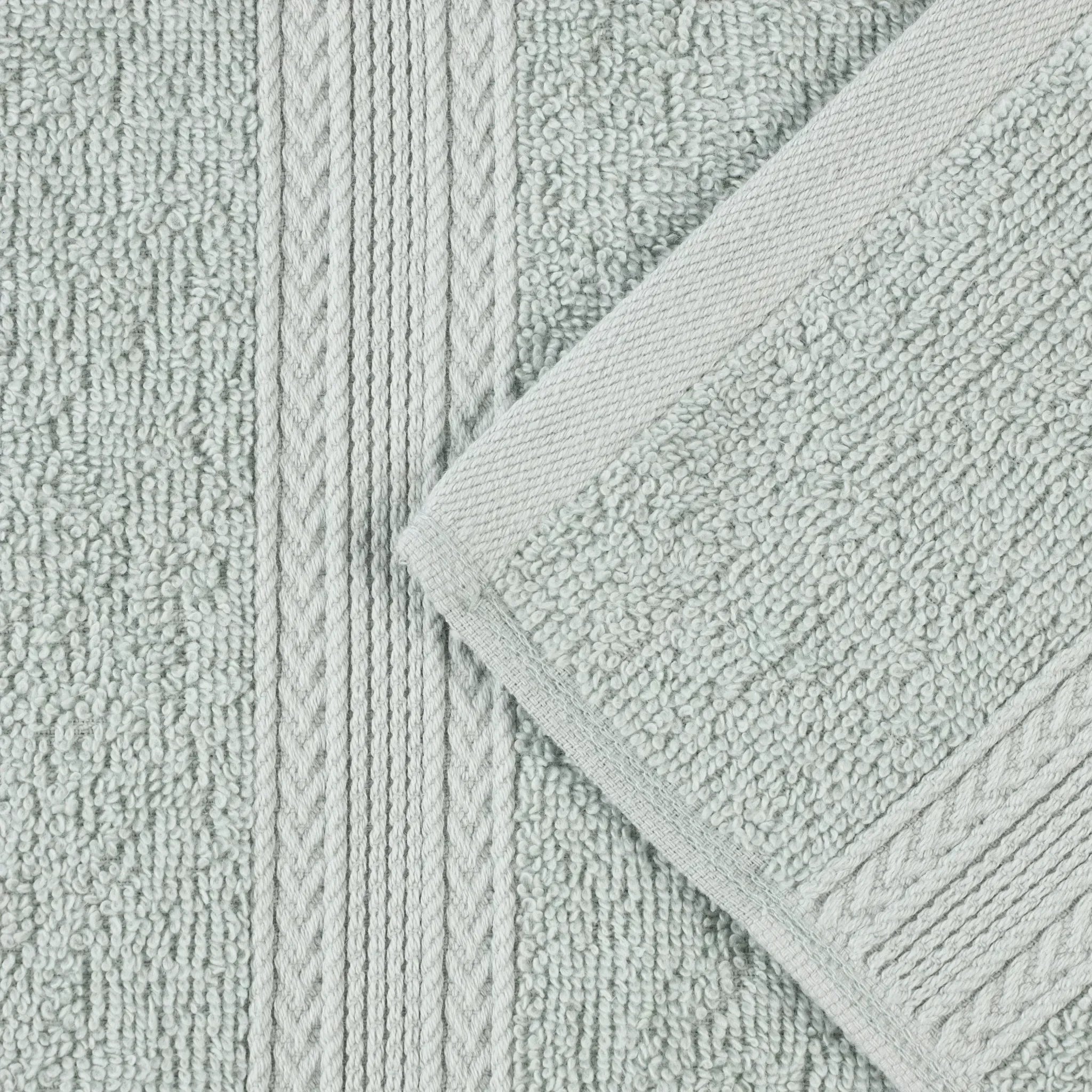 Eco-Friendly Ringspun Cotton Towel Set 8-Piece - Towel Set by Superior Brand