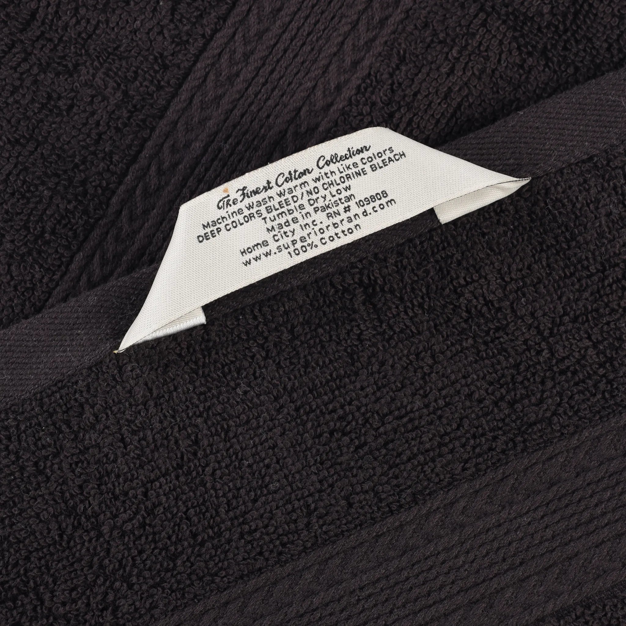 Eco-Friendly Ringspun Cotton Towel Set 8-Piece - Towel Set by Superior Brand